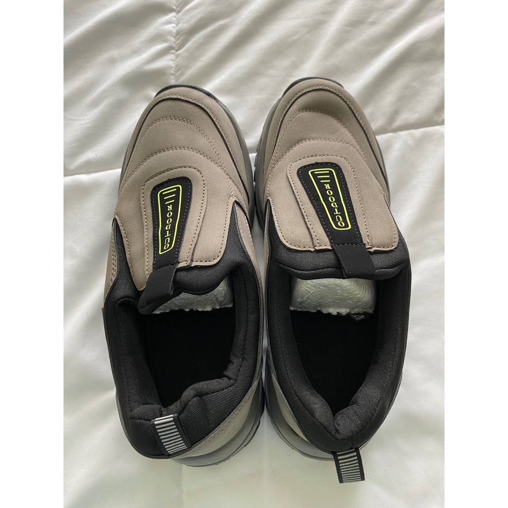 Gorpcore Outdoor Sport Slip On Trail Shoes Taupe Rugged Loafers Men's Size 10.5